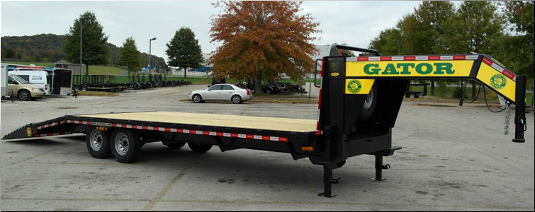 Gooseneck flat bed trailer for sale14k  Buncombe County,  North Carolina